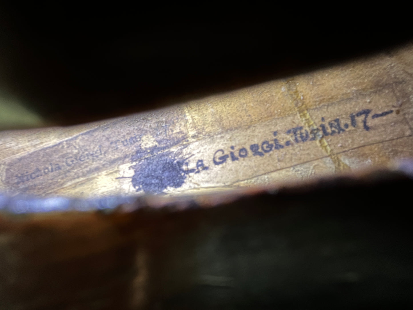 Seasoned Tone likely Markneukirchen Nichola Giorgi copy c. 1850 Grafted -