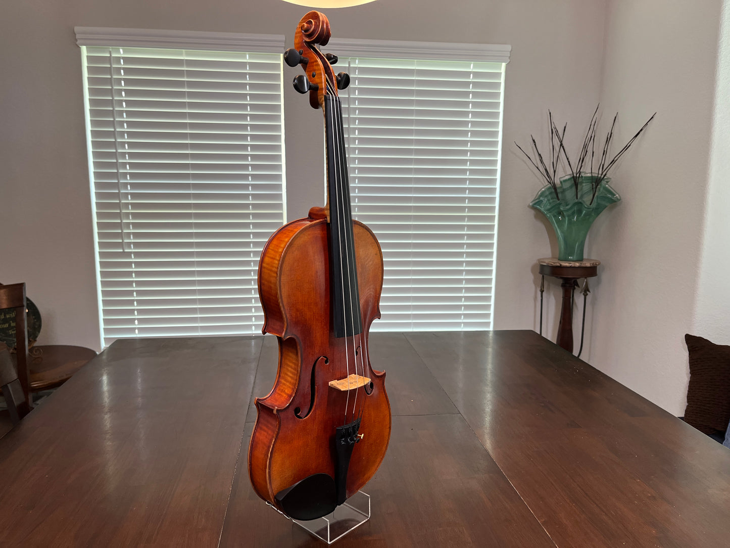 Roman Teller 16 inch Viola advanced - with Master level accents- Fluted and Flamed