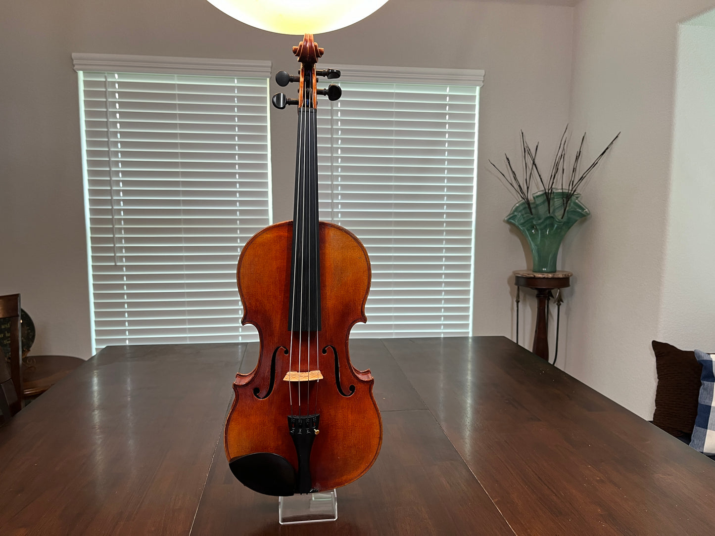 Roman Teller 16 inch Viola advanced - with Master level accents- Fluted and Flamed