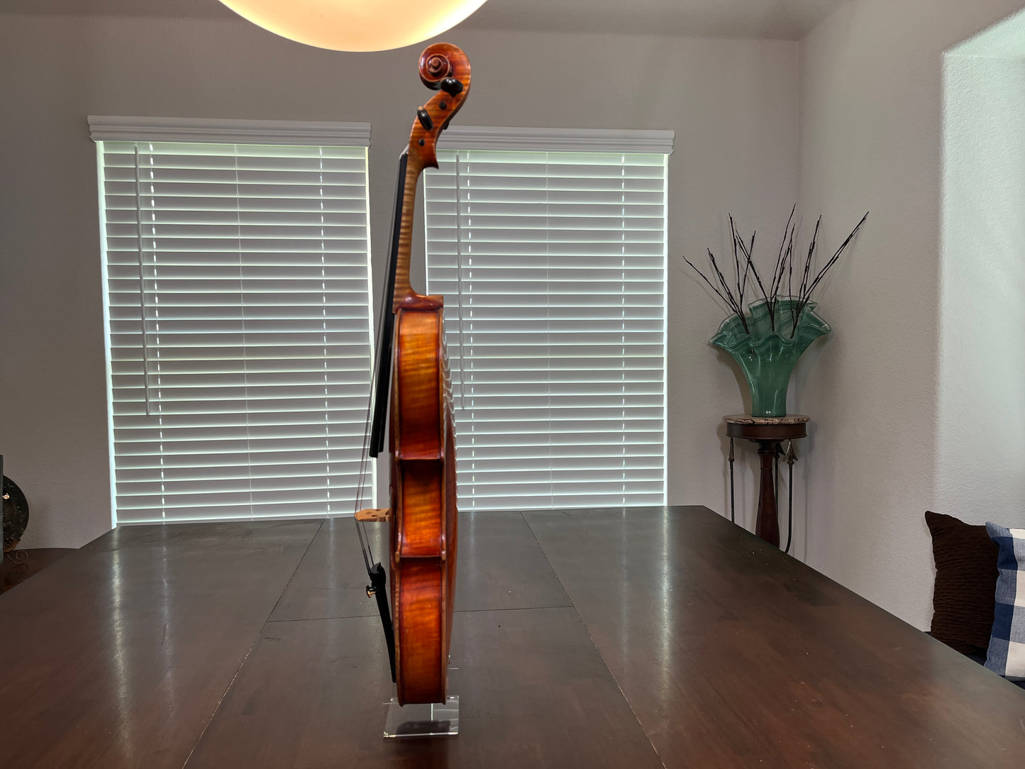 Roman Teller 16 inch Viola advanced - with Master level accents- Fluted and Flamed