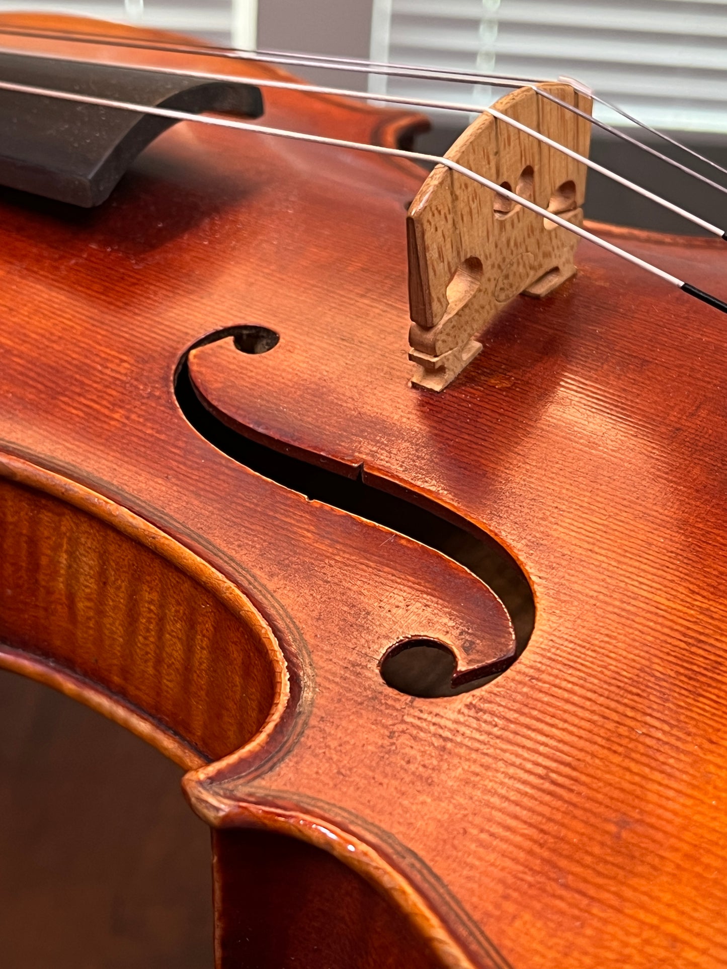 Roman Teller 16 inch Viola advanced - with Master level accents- Fluted and Flamed
