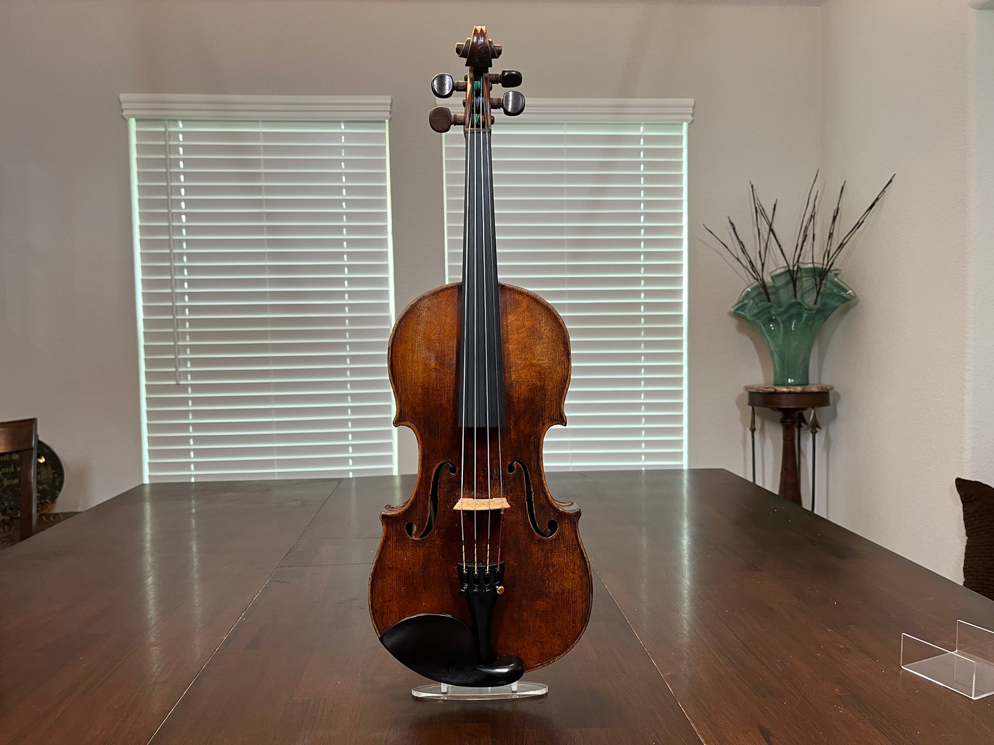 Angelic / Professional sounding Violin Full Size c. 1890 (or older) Single back, flamed