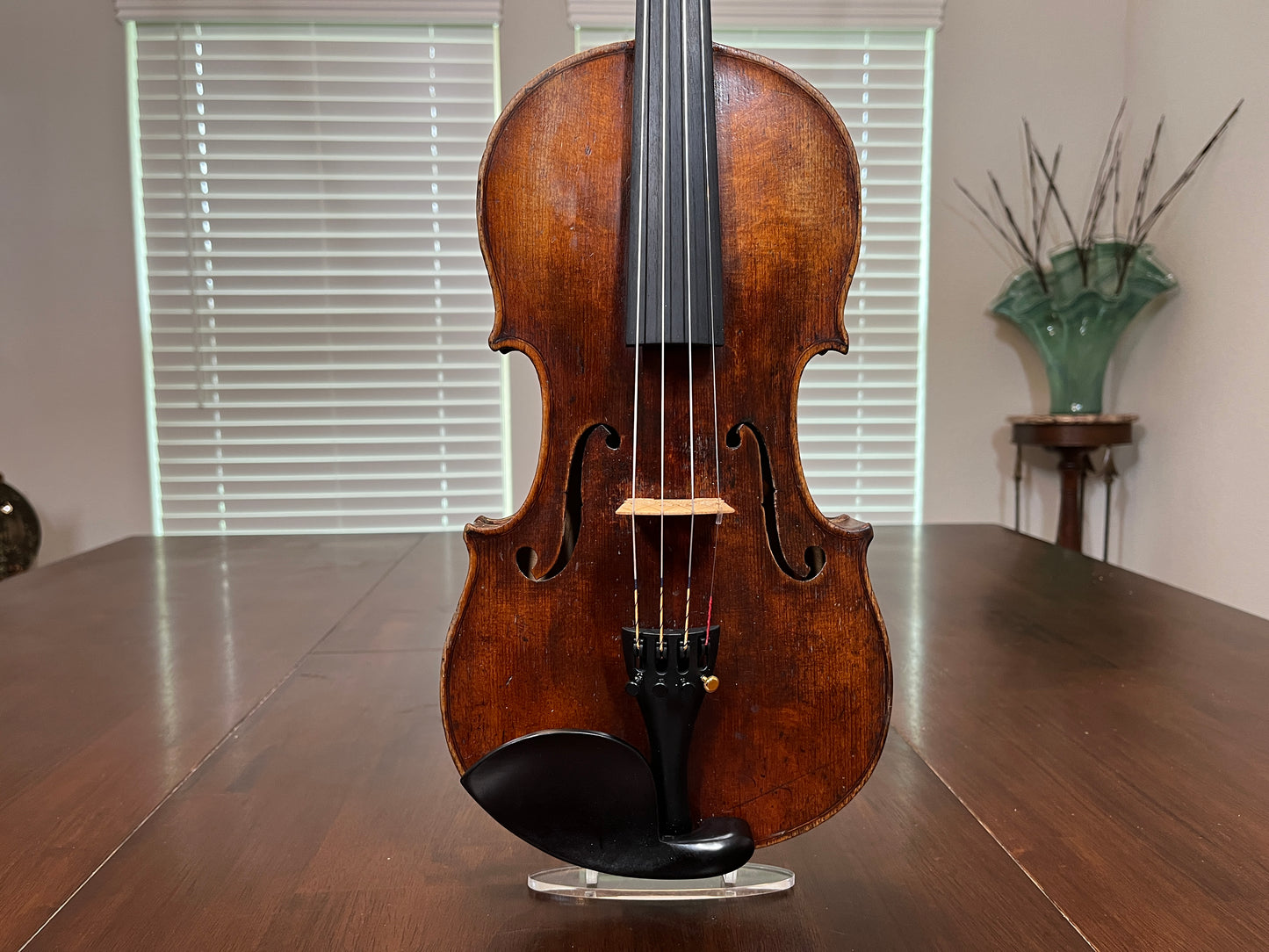 Angelic / Professional sounding Violin Full Size c. 1890 (or older) Single back, flamed