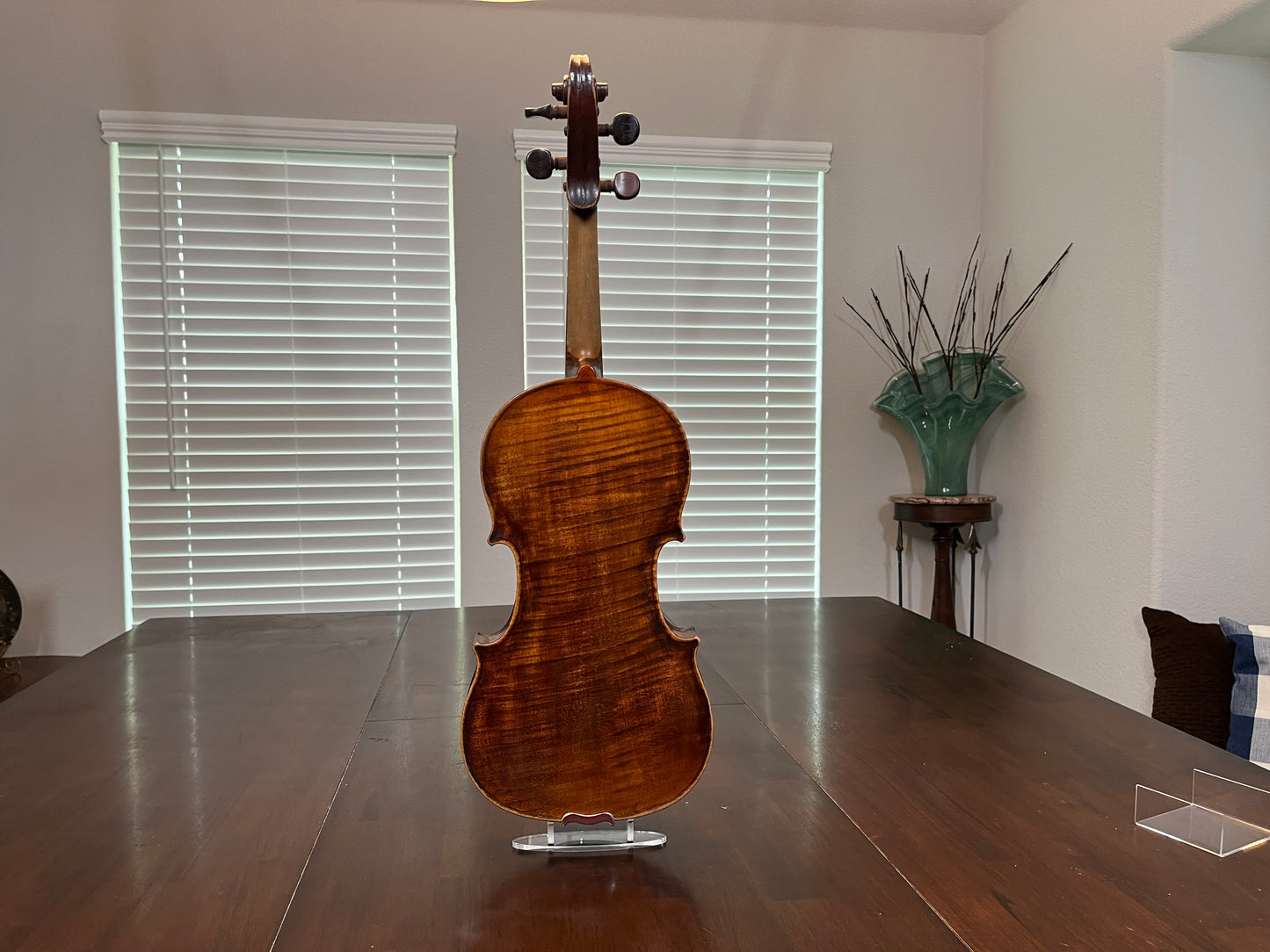 Angelic / Professional sounding Violin Full Size c. 1890 (or older) Single back, flamed