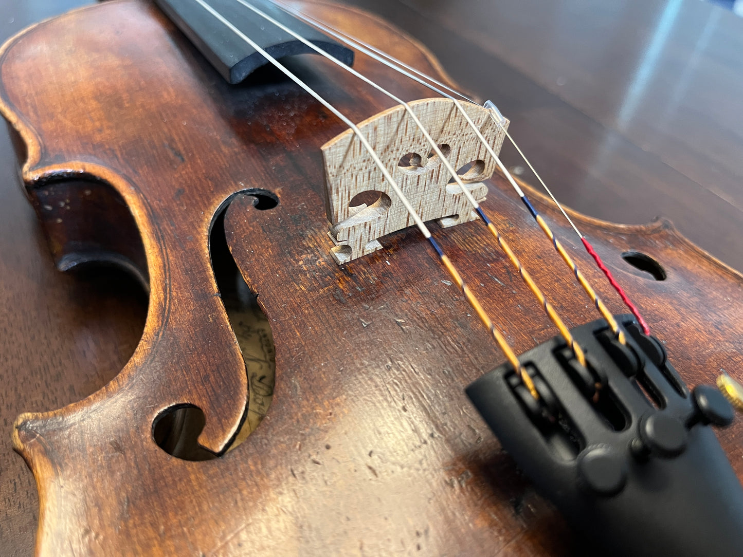 Angelic / Professional sounding Violin Full Size c. 1890 (or older) Single back, flamed