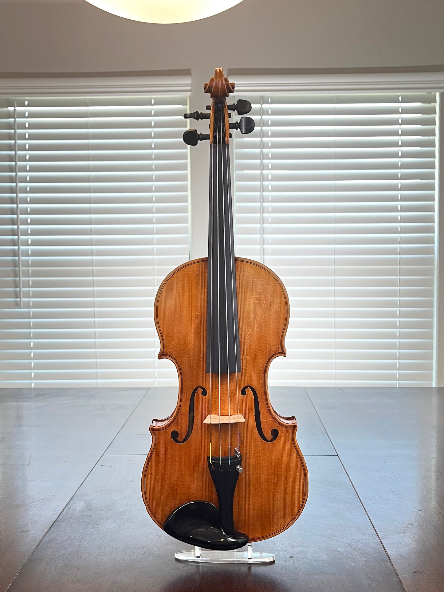 Gustav August Ficker advanced to professional violin made for William Lewis & Son Strad 1960 No. 176 4/4 Full size