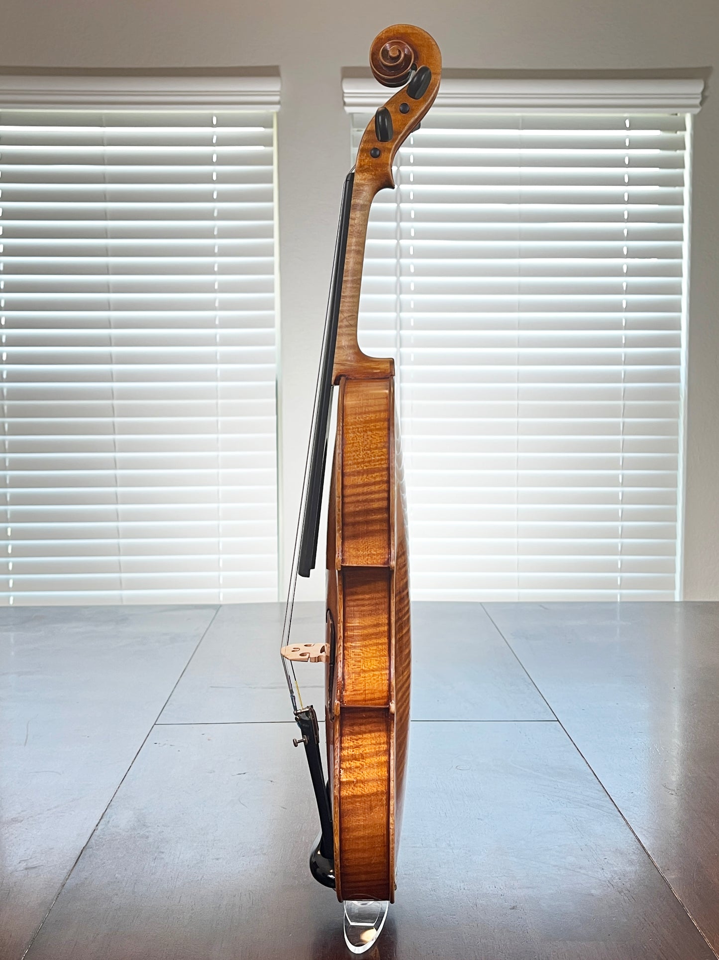 Gustav August Ficker advanced to professional violin made for William Lewis & Son Strad 1960 No. 176 4/4 Full size