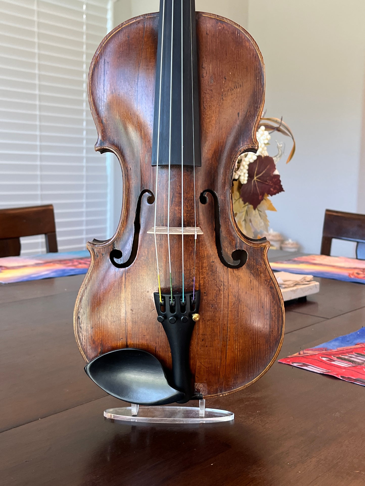 Unbranded 'Ancient' Violin / Fiddle circa 1790-1850 Old Antique violin - Mature and seasoned
