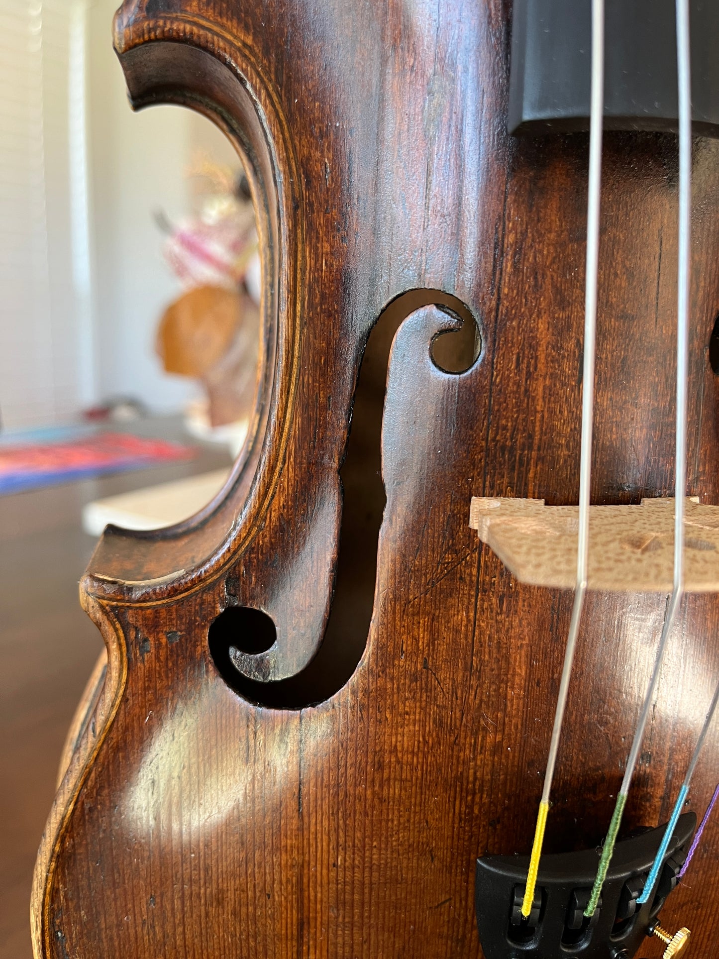 Unbranded 'Ancient' Violin / Fiddle circa 1790-1850 Old Antique violin - Mature and seasoned