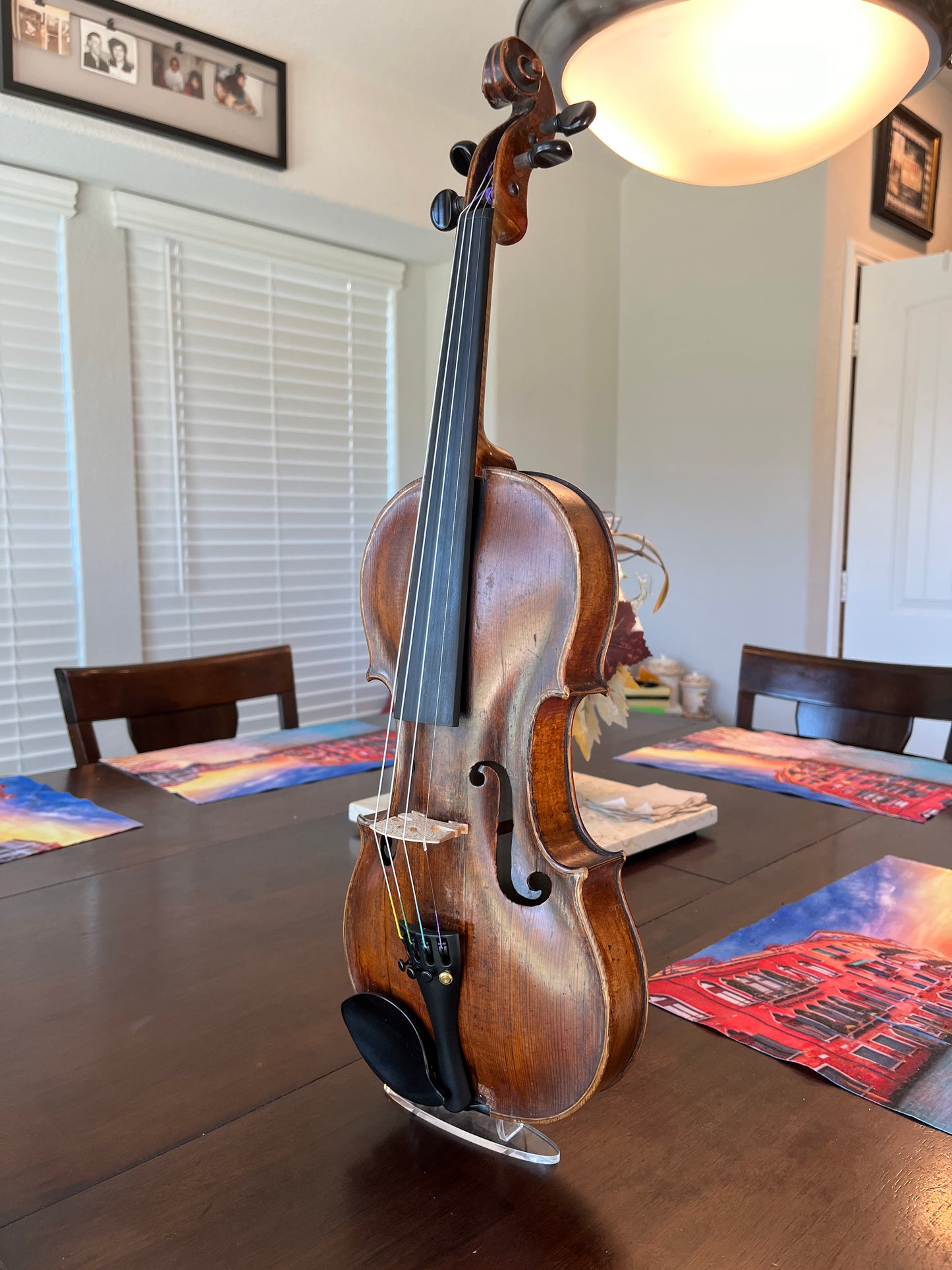 Unbranded 'Ancient' Violin / Fiddle circa 1790-1850 Old Antique violin - Mature and seasoned