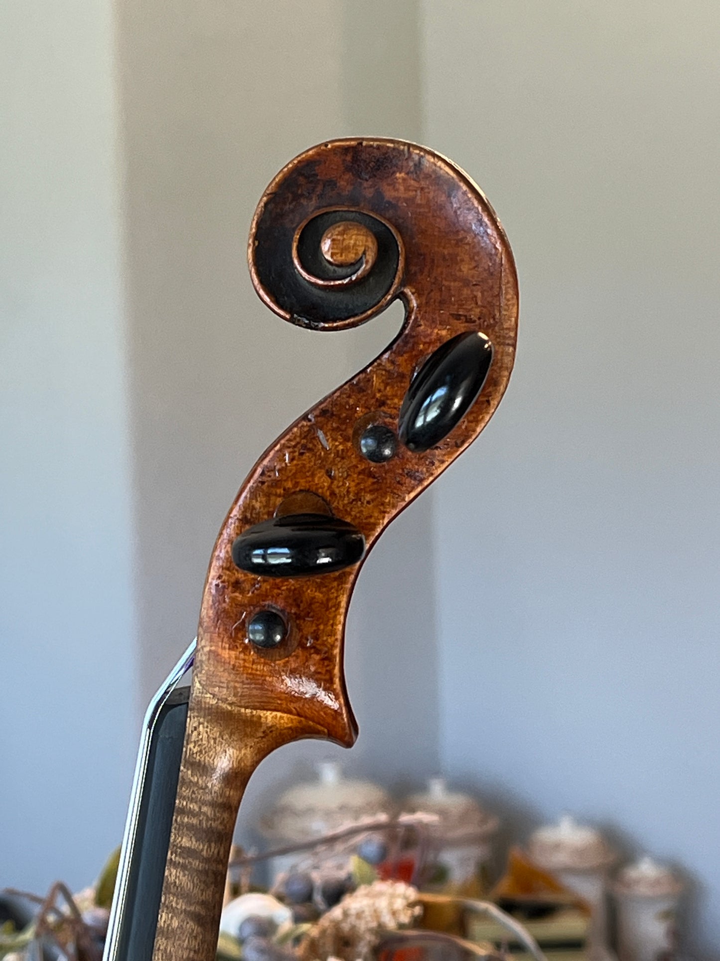Unbranded 'Ancient' Violin / Fiddle circa 1790-1850 Old Antique violin - Mature and seasoned