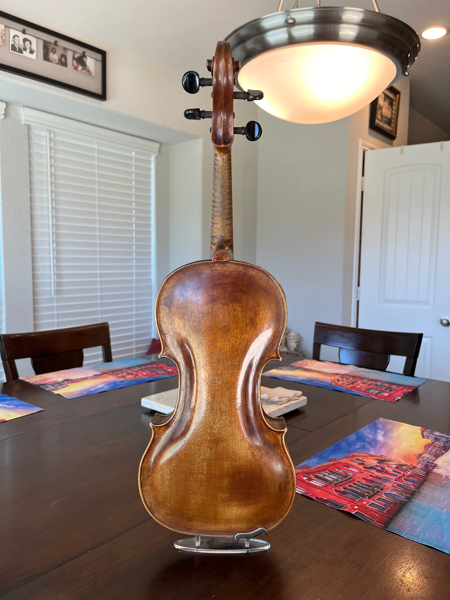Unbranded 'Ancient' Violin / Fiddle circa 1790-1850 Old Antique violin - Mature and seasoned