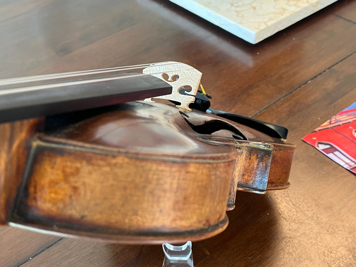 Unbranded 'Ancient' Violin / Fiddle circa 1790-1850 Old Antique violin - Mature and seasoned