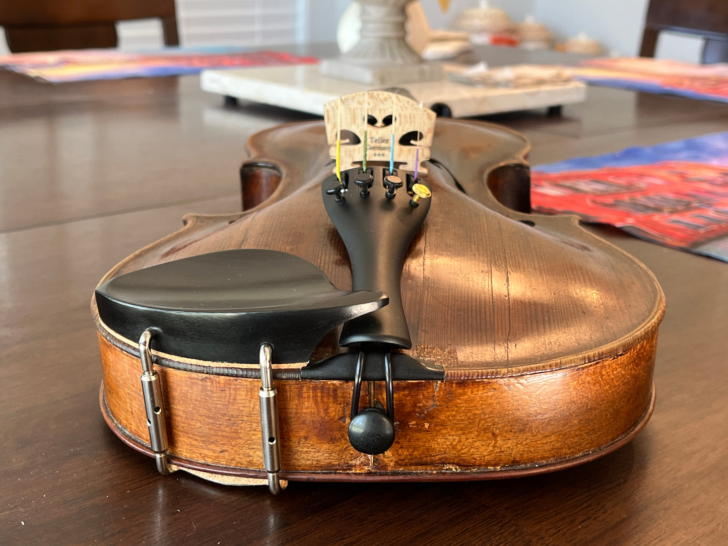 Unbranded 'Ancient' Violin / Fiddle circa 1790-1850 Old Antique violin - Mature and seasoned