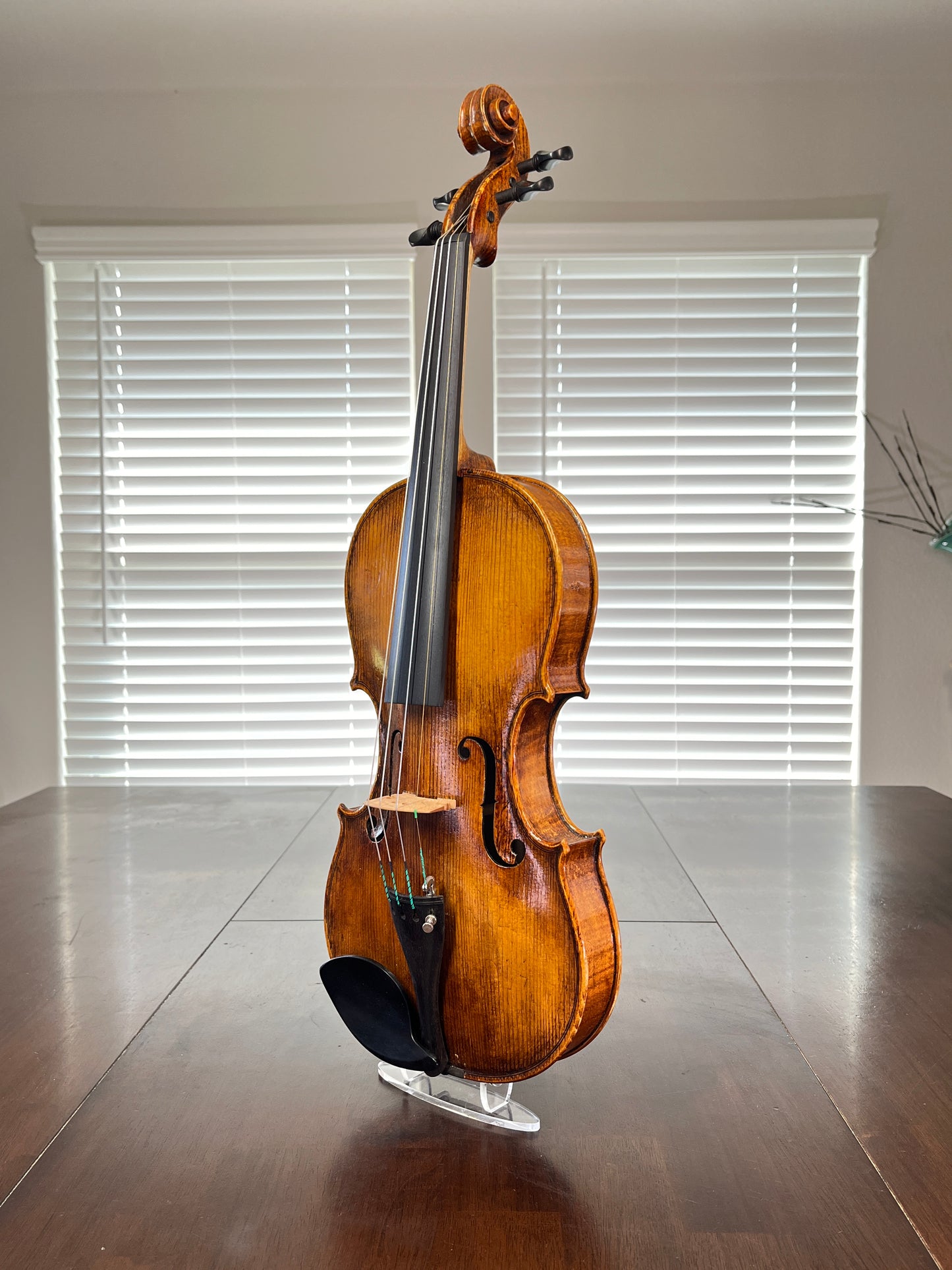 Stainer inspired violin - from the bench of - Ivan Bonev # 64 - 2024 full size 4/4