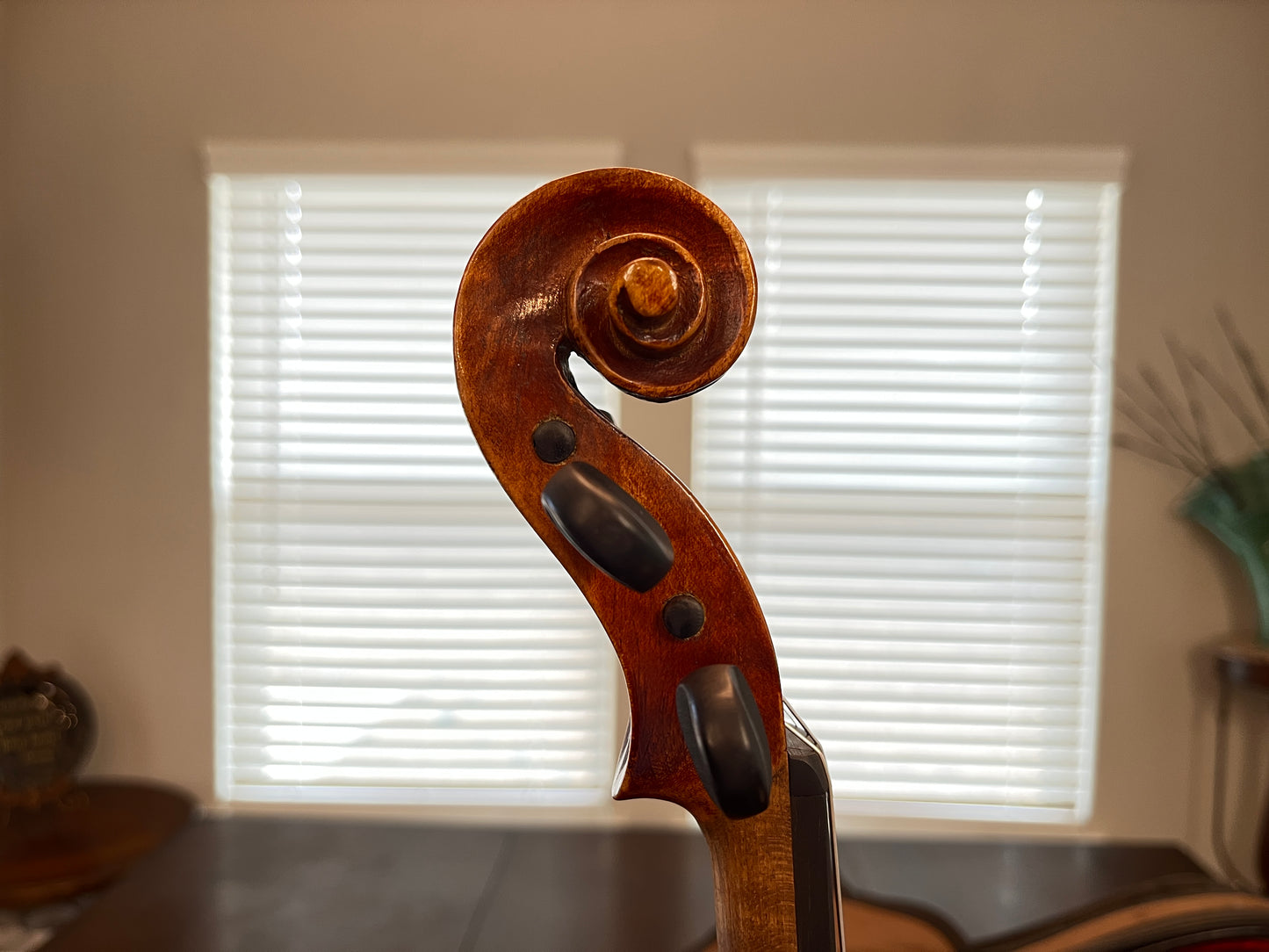 German made vintage Karl Knilling labeled violin Model of 1732 Strad circa 1960 full size 4/4