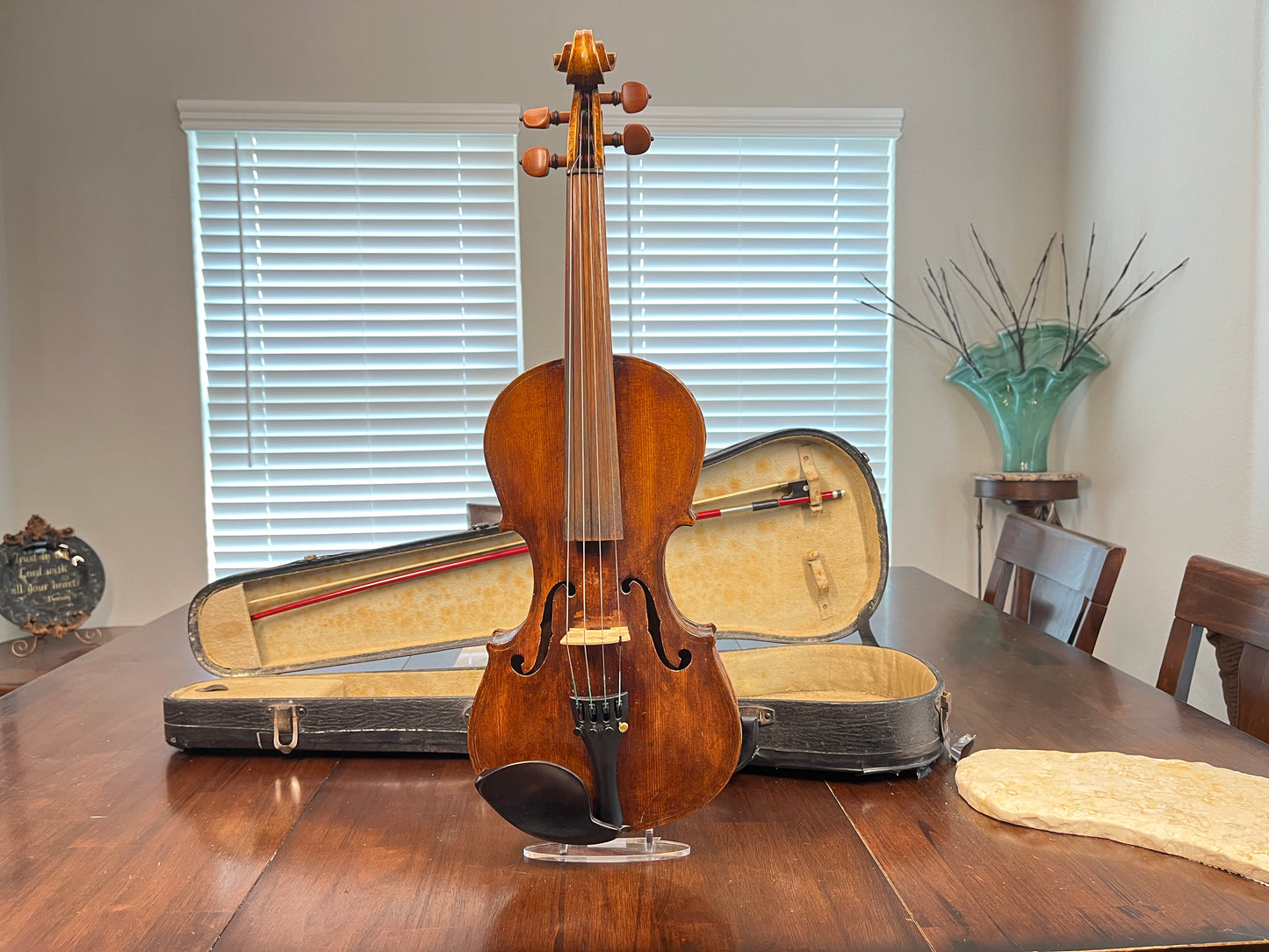 Robert Shavalier Folk Fiddle / Violin 1895 Michigan