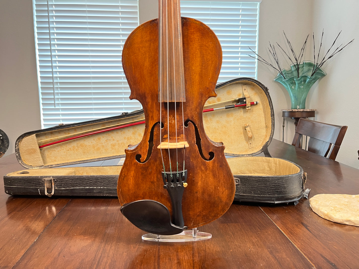Robert Shavalier Folk Fiddle / Violin 1895 Michigan