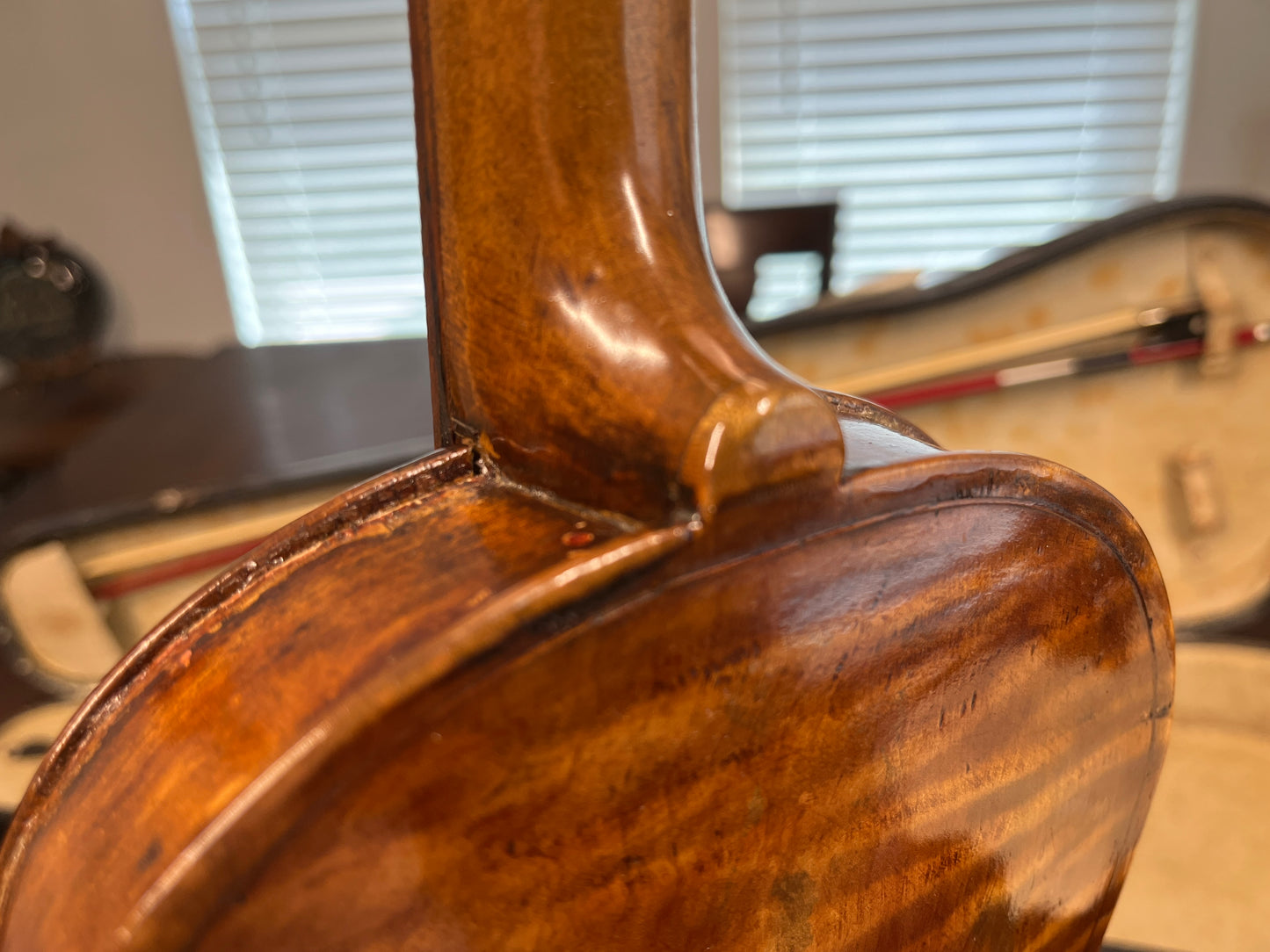 Robert Shavalier Folk Fiddle / Violin 1895 Michigan