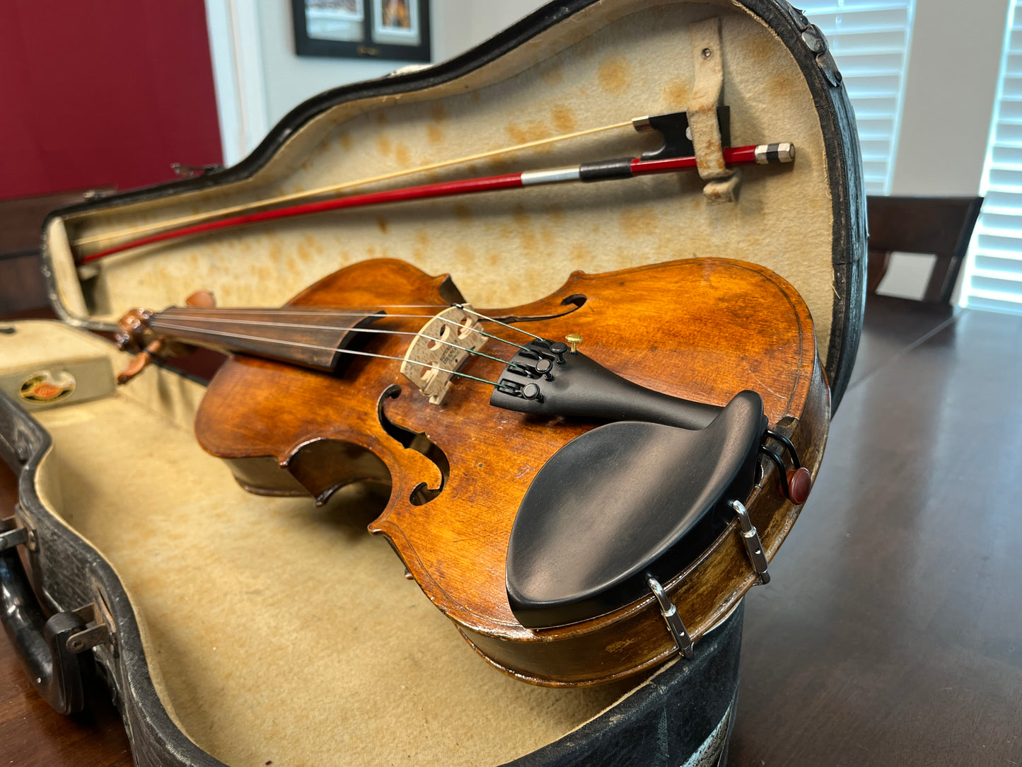 Robert Shavalier Folk Fiddle / Violin 1895 Michigan