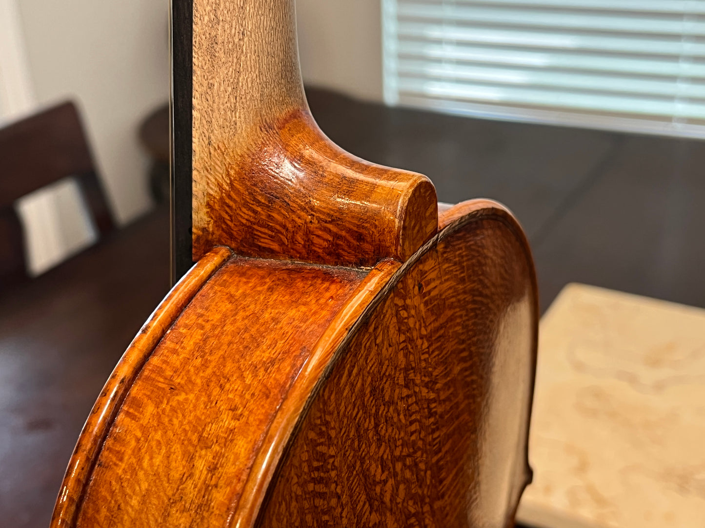 Bench / Scratch made No. 63 4/4 full size violin with sycamore wood back made by a single luthier - Ivan Bonev