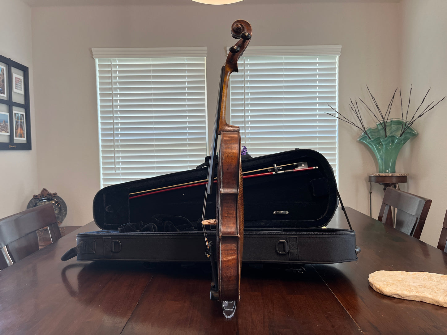 Exceptional old sounding vintage violin / Fiddle Labeled George Hudson -False label