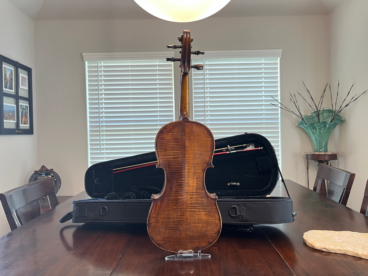 Exceptional old sounding vintage violin / Fiddle Labeled George Hudson -False label