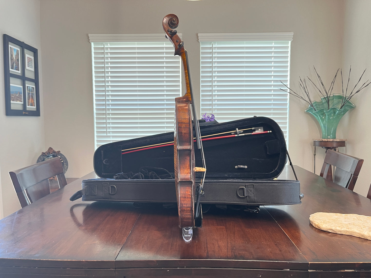 Exceptional old sounding vintage violin / Fiddle Labeled George Hudson -False label