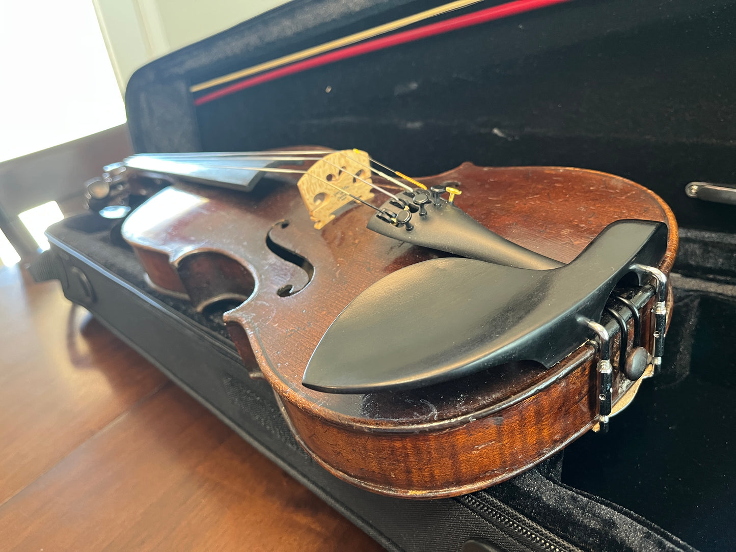 Exceptional old sounding vintage violin / Fiddle Labeled George Hudson -False label