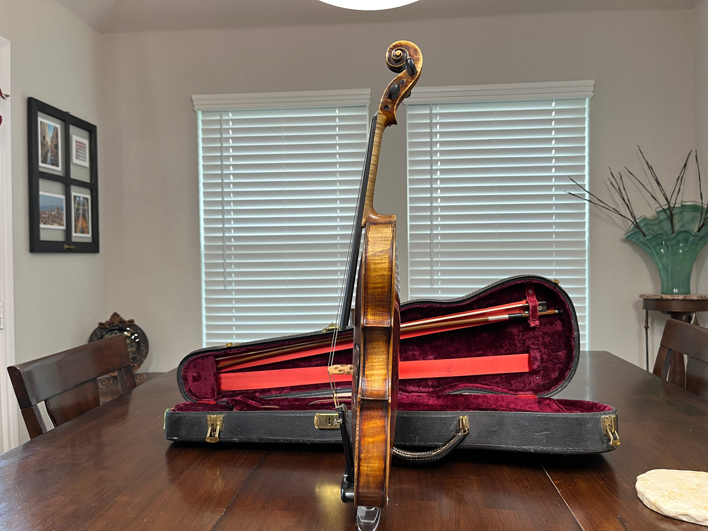 Remarkable sounding Flamed, Full Size 4/4 Strad Copy Violin c. 1880-1930