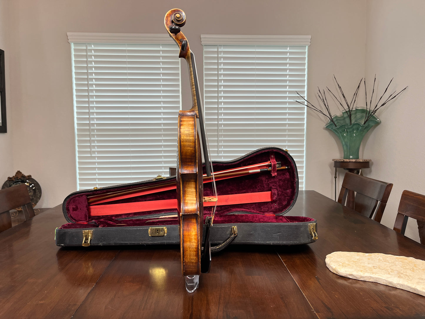 Remarkable sounding Flamed, Full Size 4/4 Strad Copy Violin c. 1880-1930