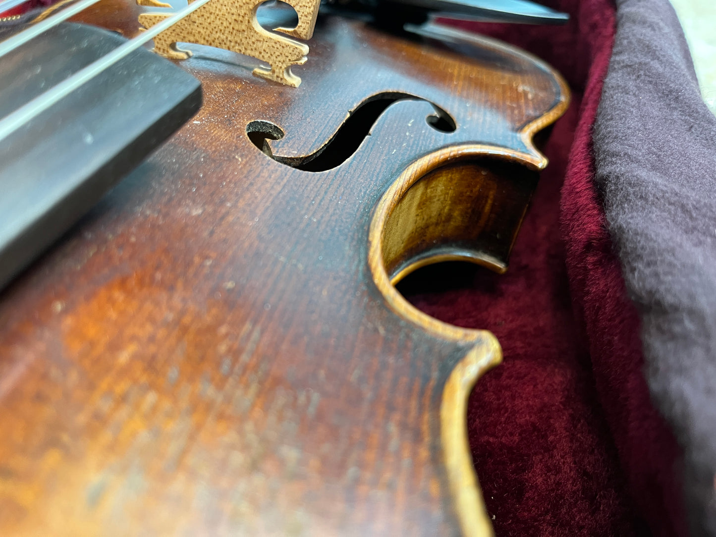 Remarkable sounding Flamed, Full Size 4/4 Strad Copy Violin c. 1880-1930