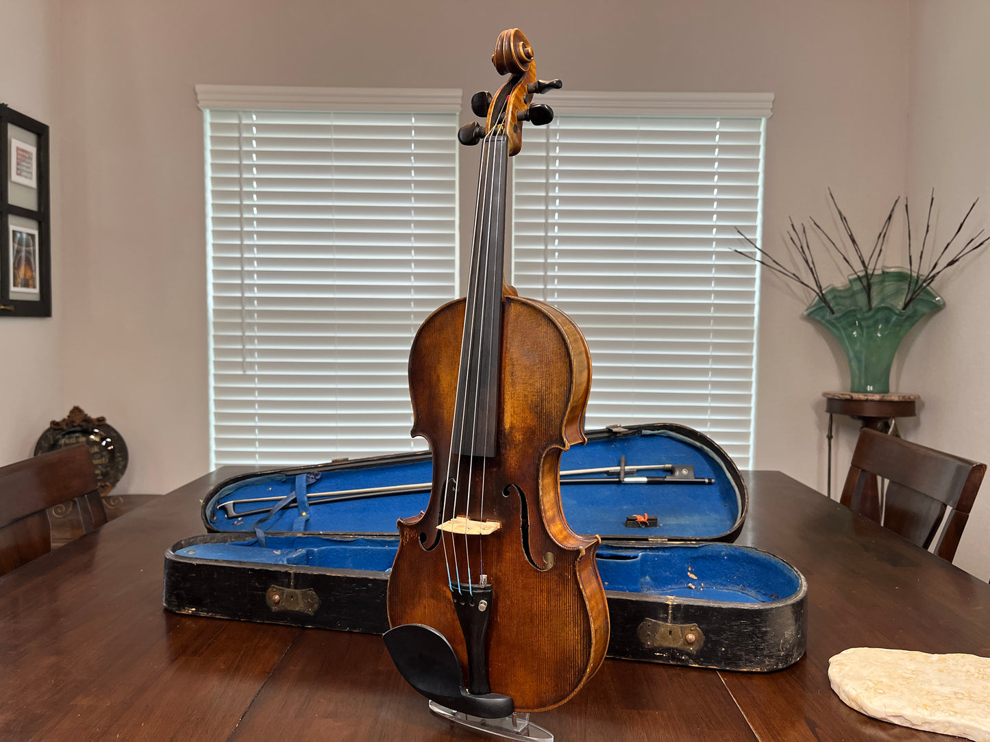 Flamed Advanced violin 'Neuner u Hornsteiner' Neuner & Hornsteiner Full size Antonius Straduarius violin / fiddle (compare to $6-$7k online)