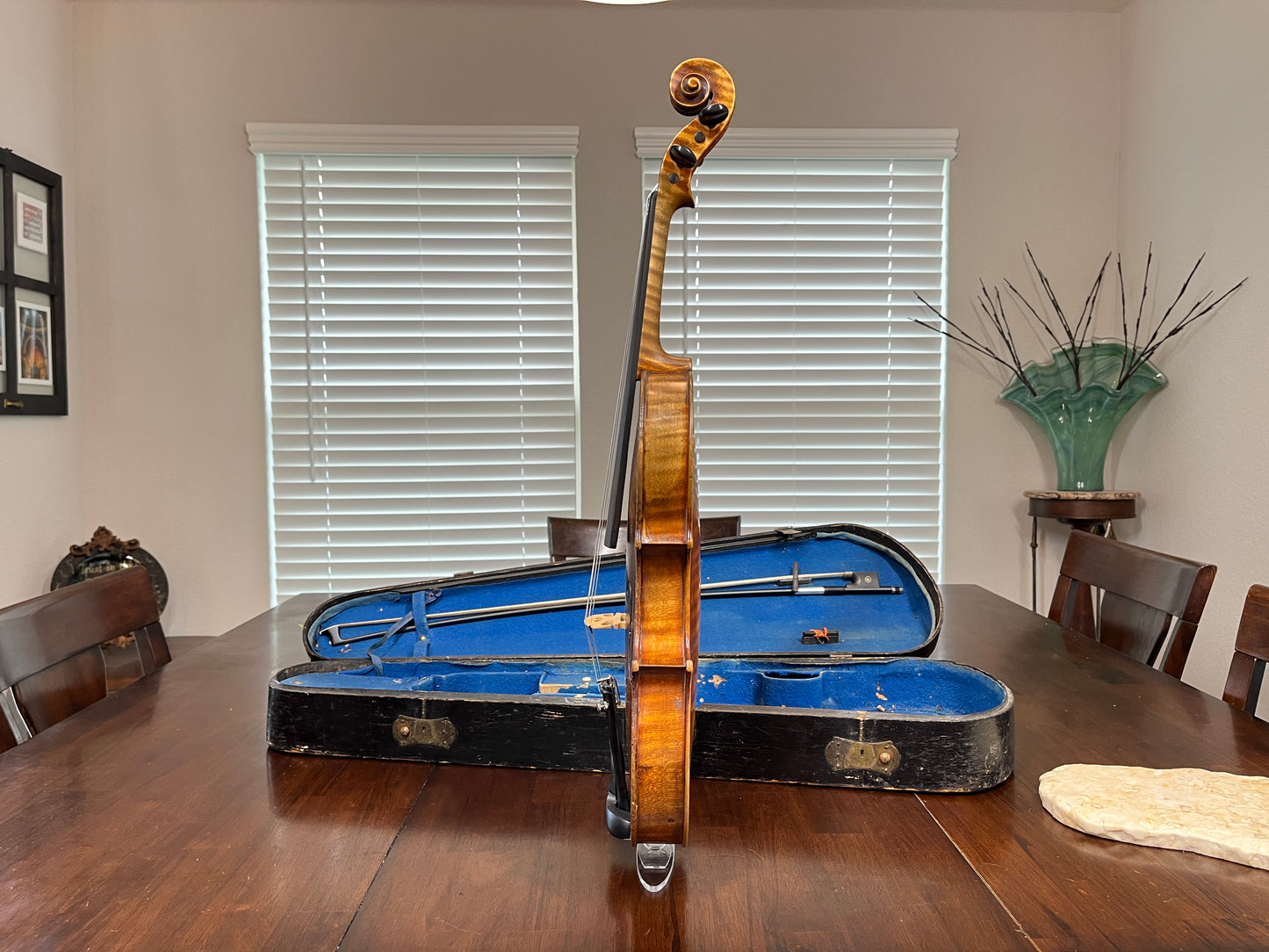 Flamed Advanced violin 'Neuner u Hornsteiner' Neuner & Hornsteiner Full size Antonius Straduarius violin / fiddle (compare to $6-$7k online)
