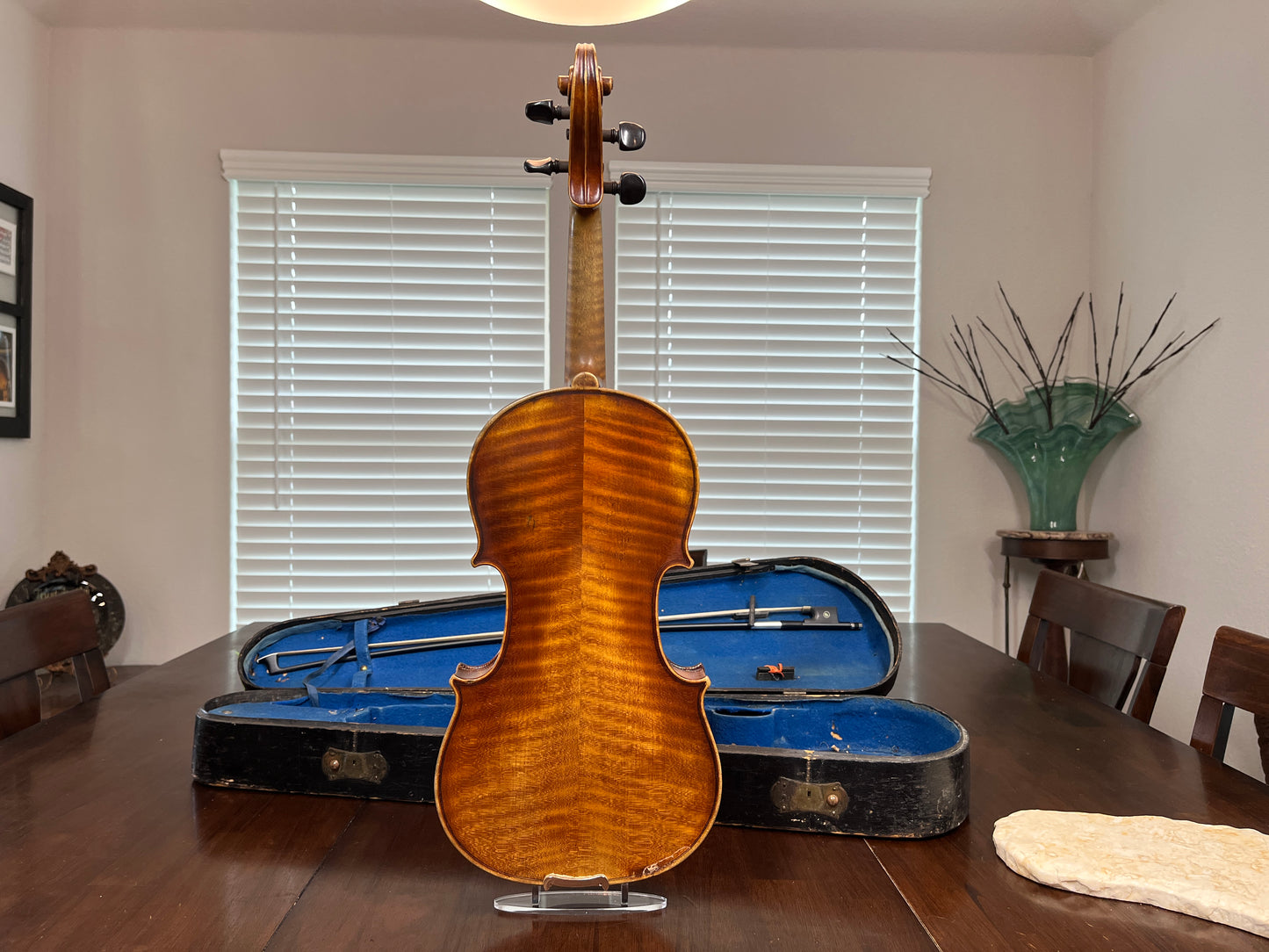 Flamed Advanced violin 'Neuner u Hornsteiner' Neuner & Hornsteiner Full size Antonius Straduarius violin / fiddle (compare to $6-$7k online)