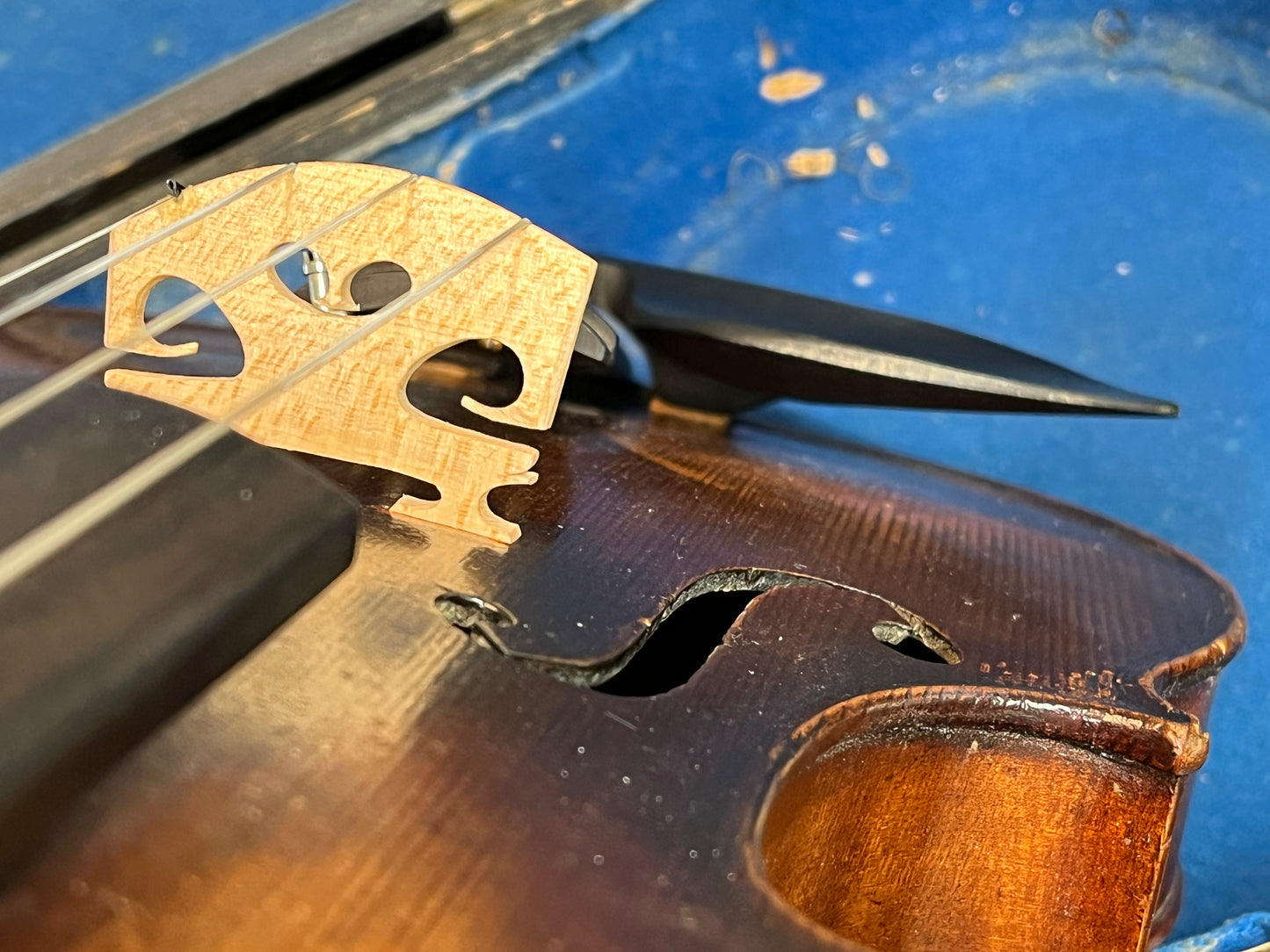 Flamed Advanced violin 'Neuner u Hornsteiner' Neuner & Hornsteiner Full size Antonius Straduarius violin / fiddle (compare to $6-$7k online)