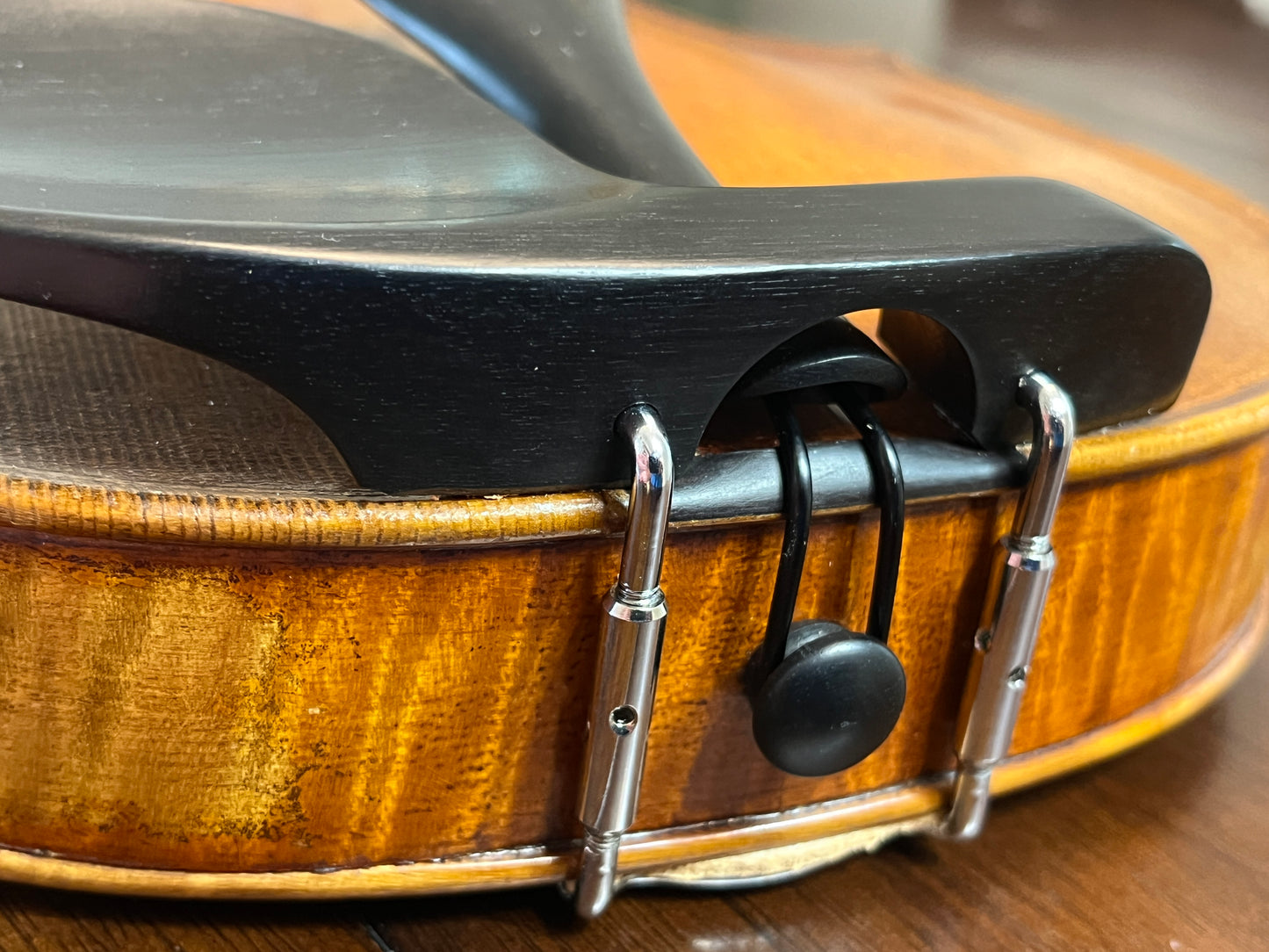 Flamed Hermann Geipel violin full size Strad copy 1935