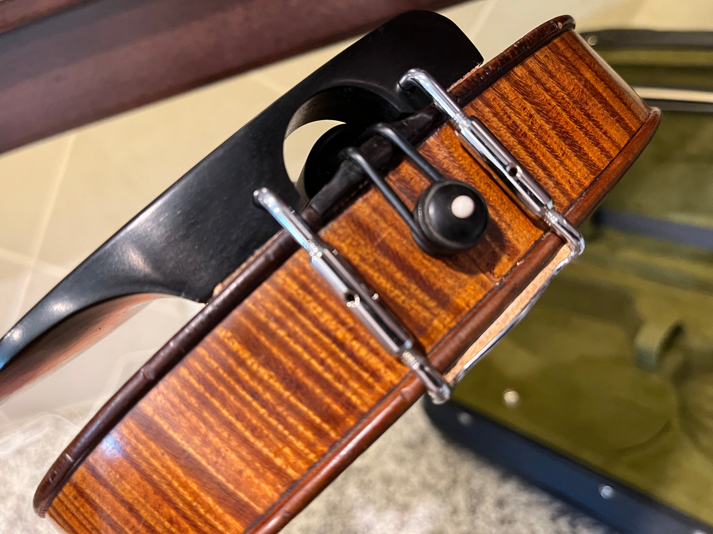 Flamed historic Selman 'Sol.' Roach 1908 Fiddle / violin