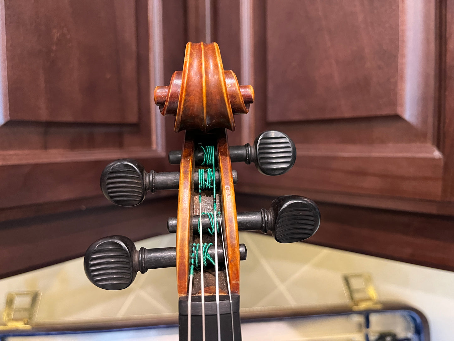 Famous Rare maker A. H. Seymour ( Abijah Hayes Seymour) 1924 Violin 4/4 full size and Bausch staped bow