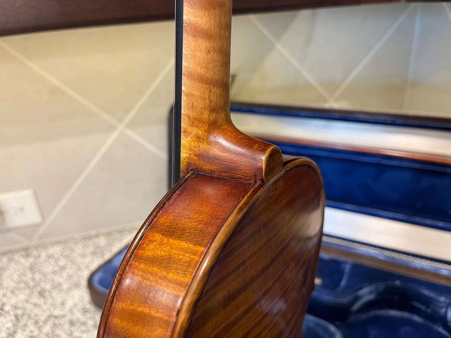 Famous Rare maker A. H. Seymour ( Abijah Hayes Seymour) 1924 Violin 4/4 full size and Bausch staped bow