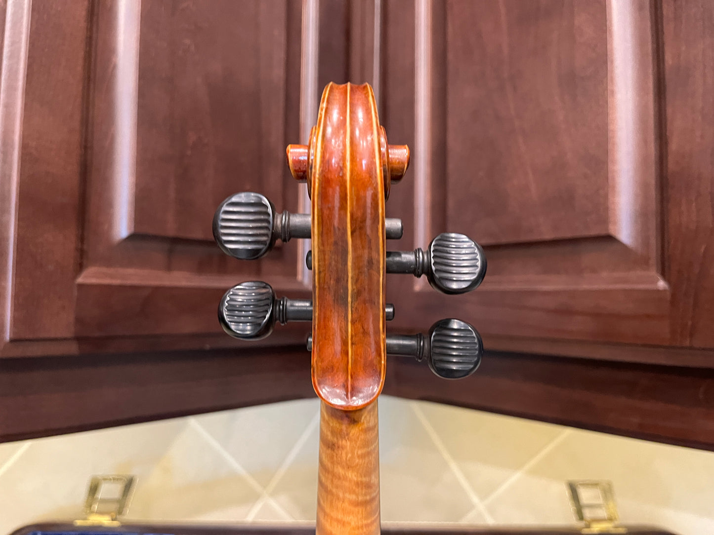 Famous Rare maker A. H. Seymour ( Abijah Hayes Seymour) 1924 Violin 4/4 full size and Bausch staped bow