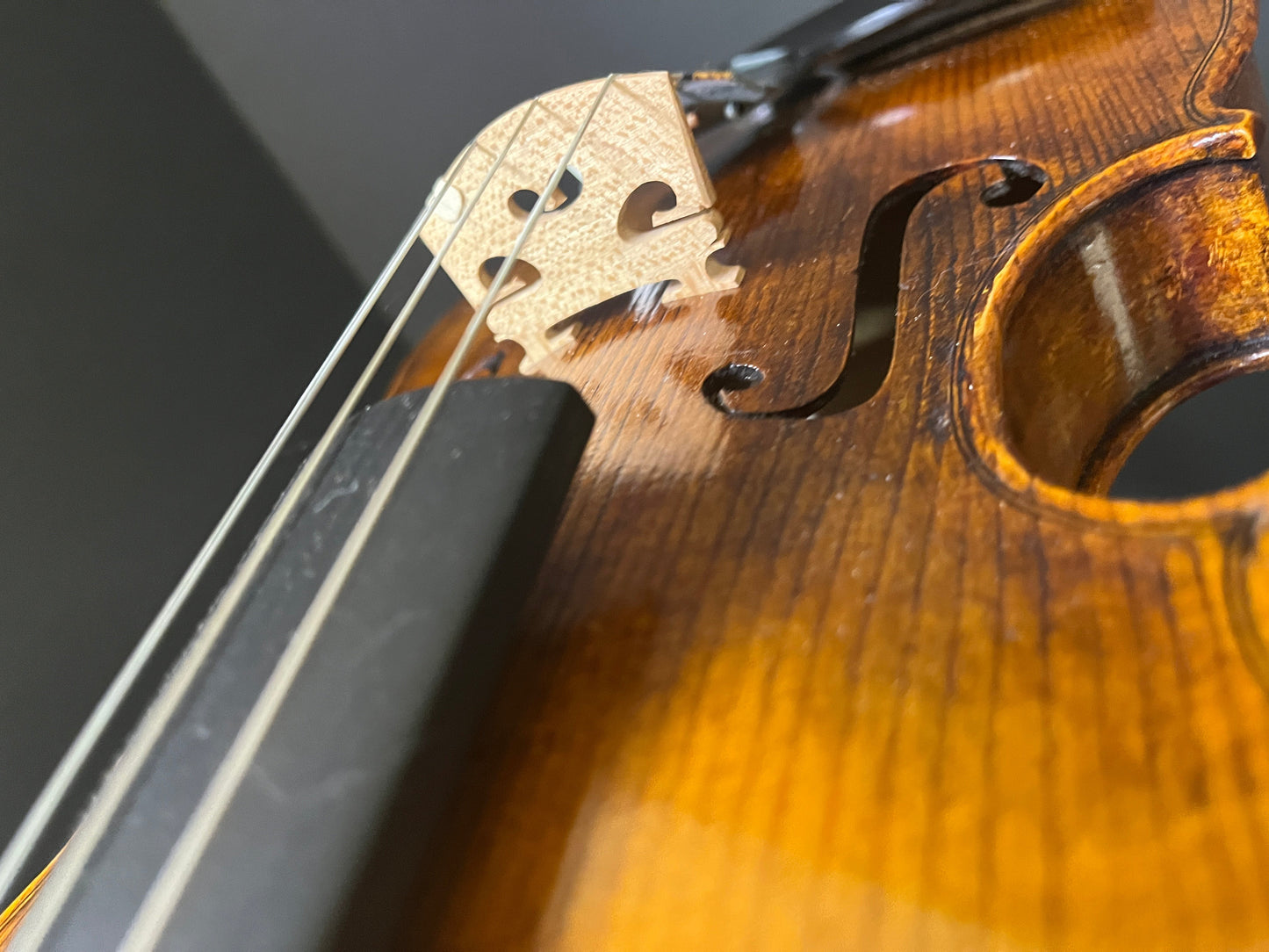 Stainer inspired violin - from the bench of - Ivan Bonev # 64 - 2024 full size 4/4