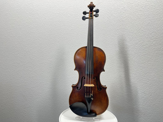 Dark flamed Anonymous Antonius Stradivarius Cremonensis Faciebat anno 1730 copy +AS c. 1900 full size 4/4