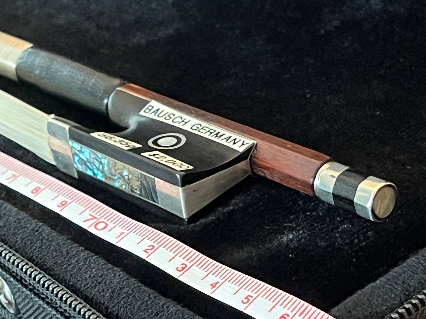 Bausch Violin Bow Vintage Antique Pernambuco arco c. 1900