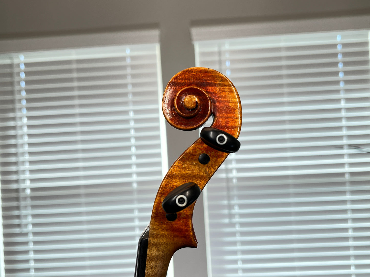 Flamed Advanced and above Albert Goetz Strad copy 1911 Full Size 4/4 Violin plain tail