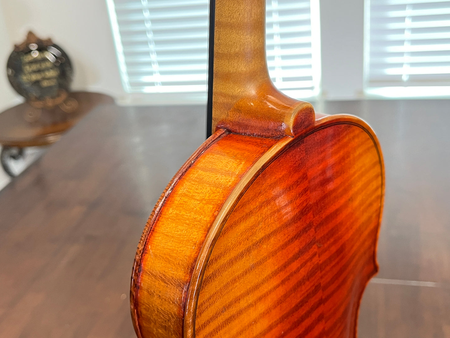 Flamed Advanced and above Albert Goetz Strad copy 1911 Full Size 4/4 Violin plain tail