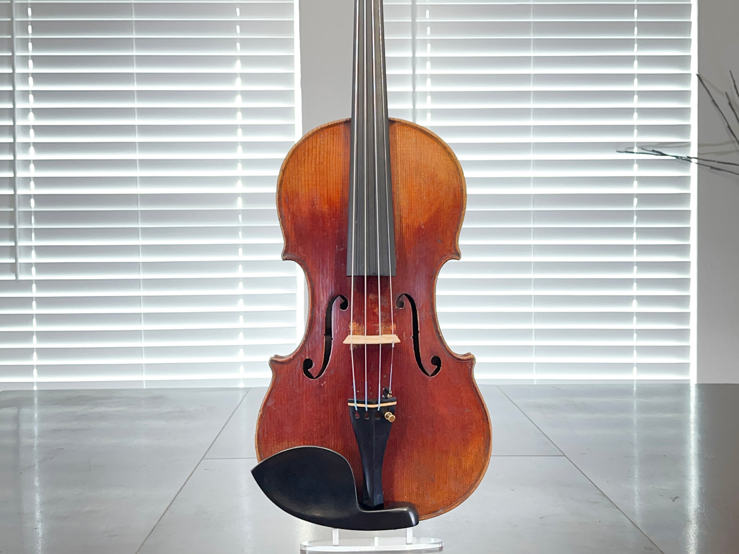 Figured Vintage Neuner Full size violin Mittenwald 4/4