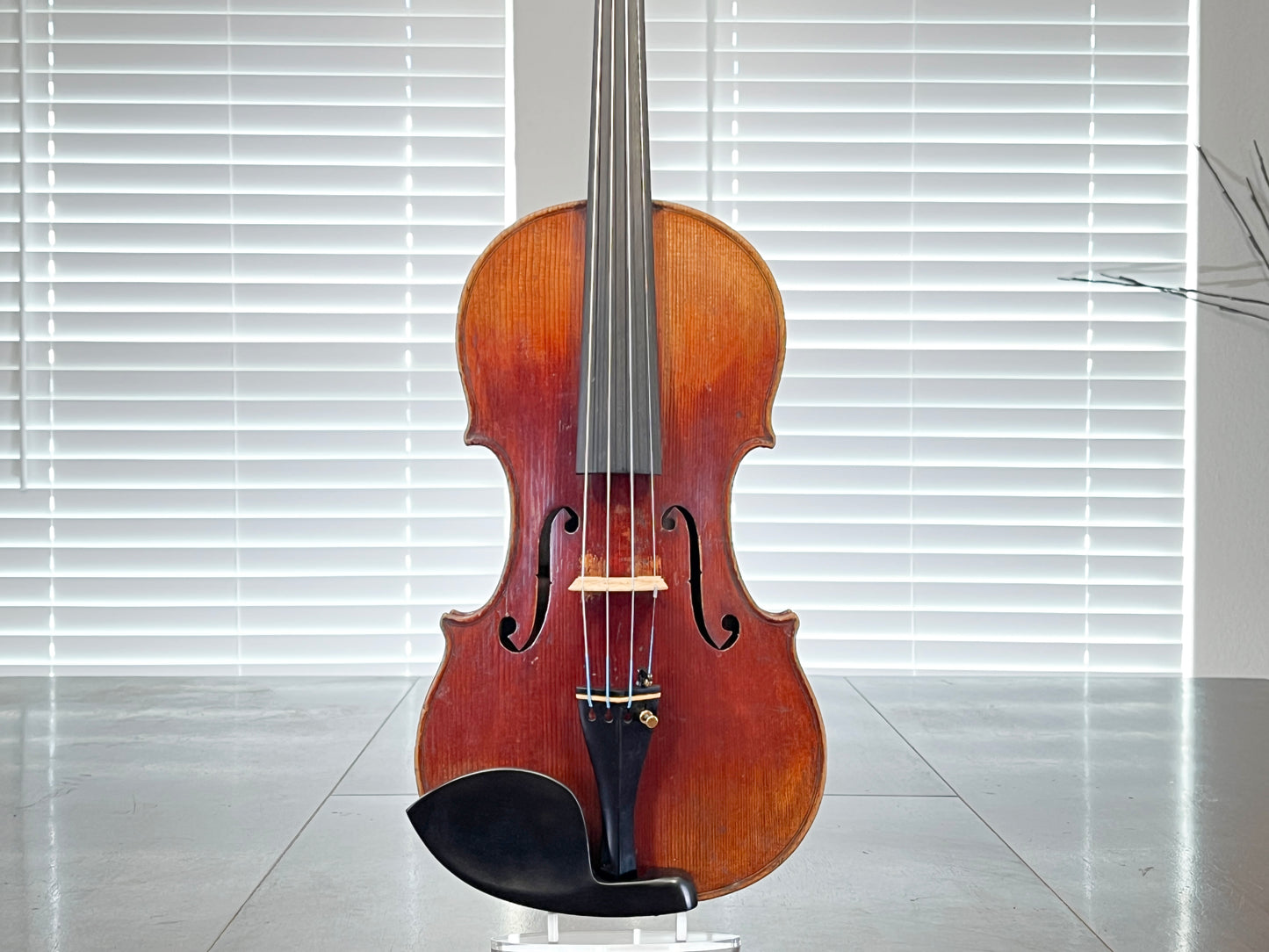 Figured Vintage Neuner Full size violin Mittenwald 4/4