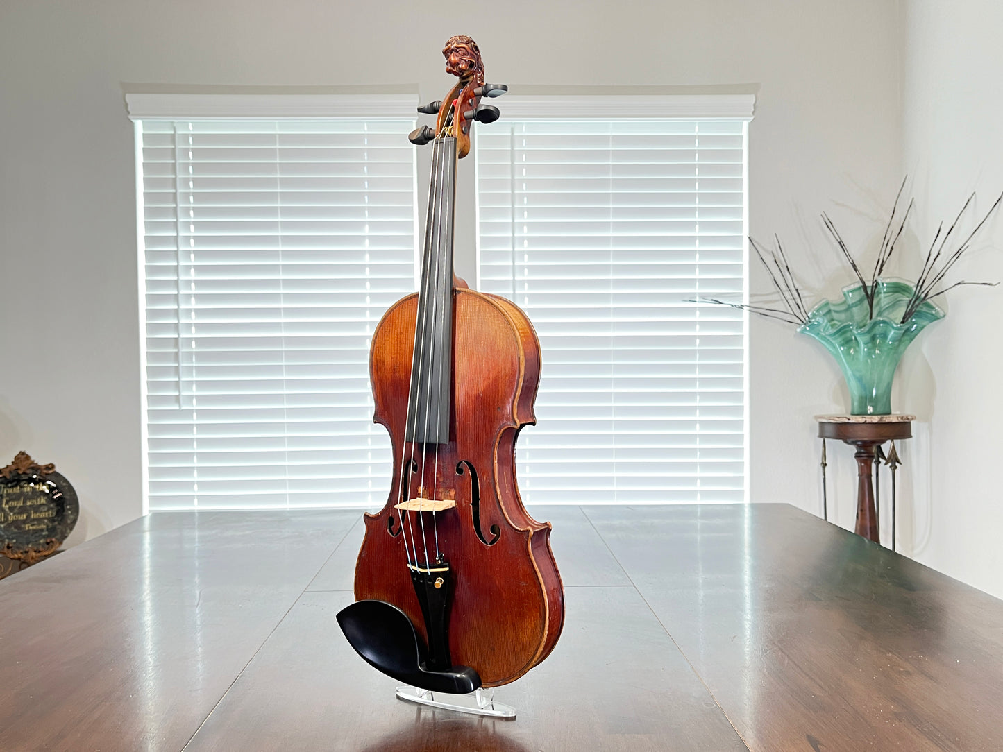 Figured Vintage Neuner Full size violin Mittenwald 4/4