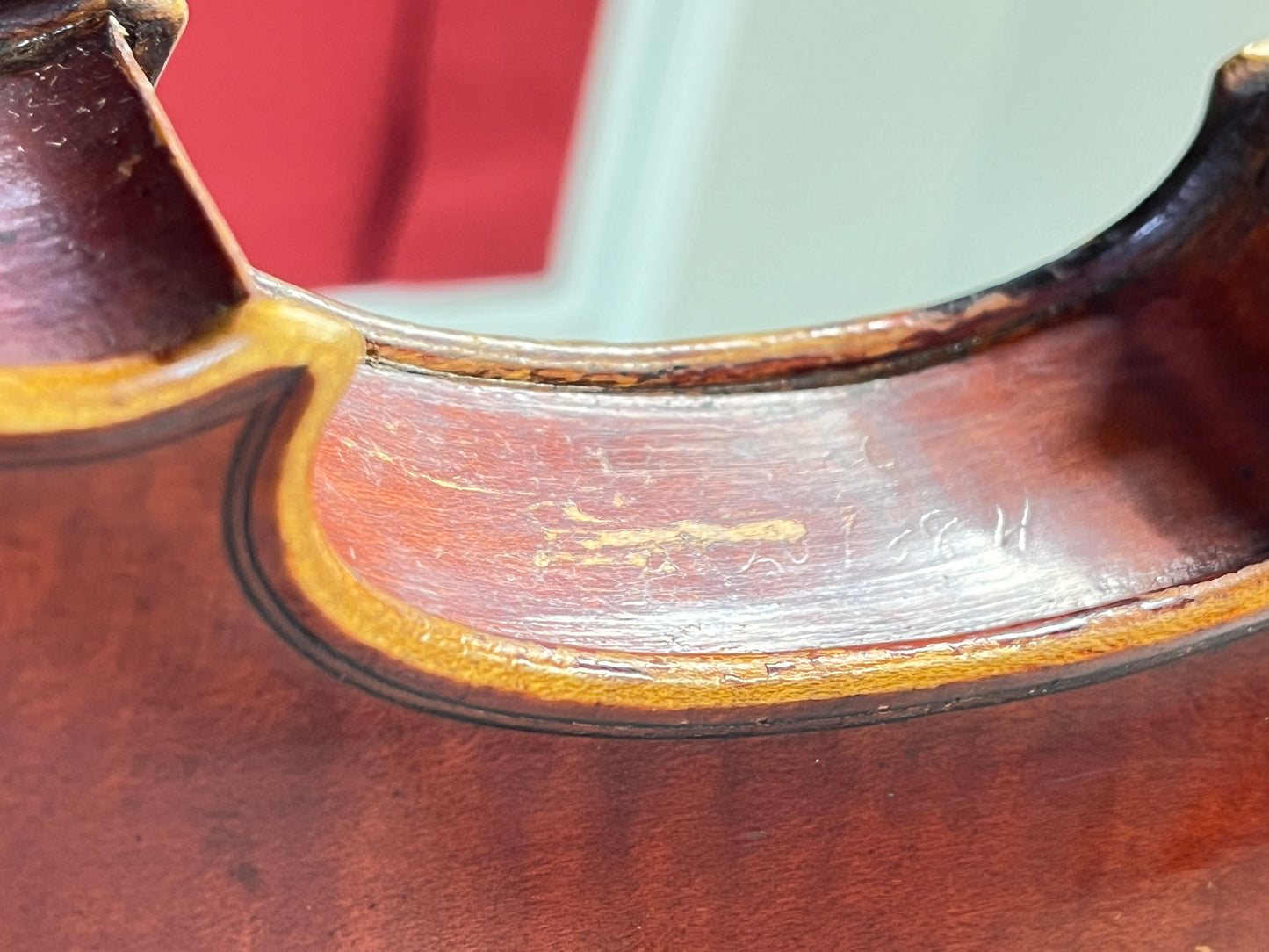 Figured Vintage Neuner Full size violin Mittenwald 4/4